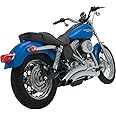 Vance and Hines Big Radius 2-Into-2 Full System Exhaust for Harley Davidson 199 - One Size