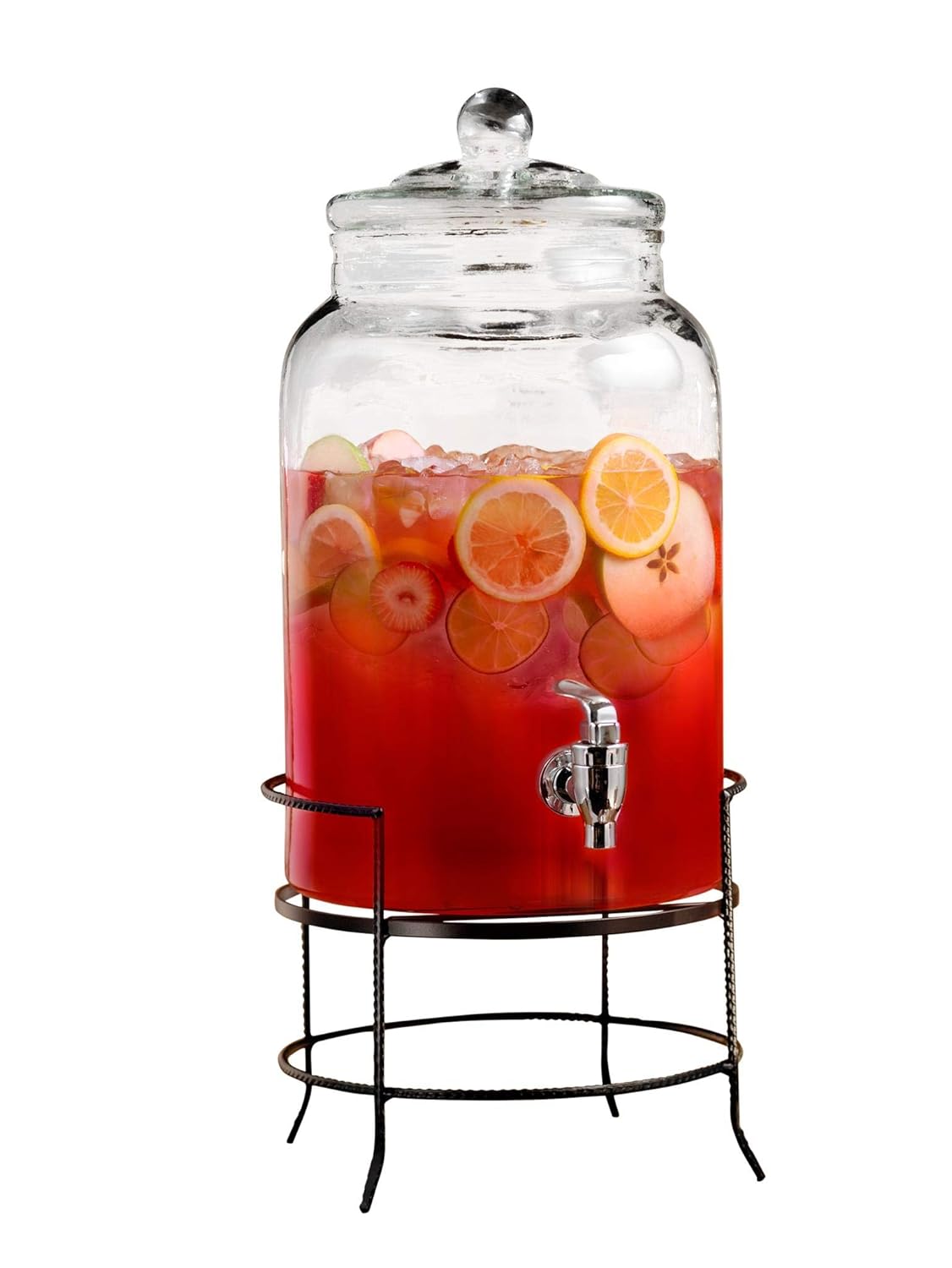 Weddings & More Metal Stand & LeakProof Acrylic Spigot Great for