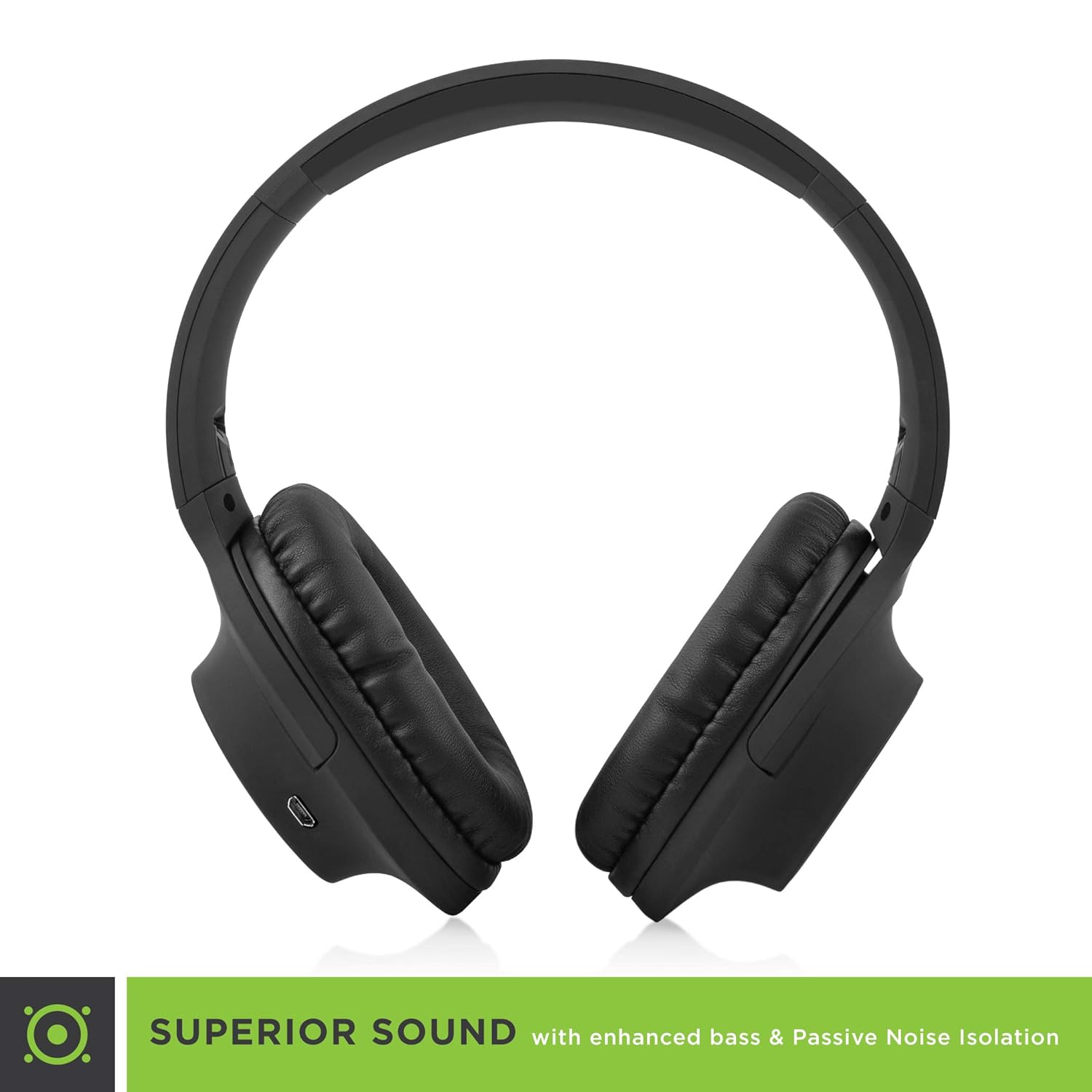 soundlogic voice assistant wireless stereo headphone