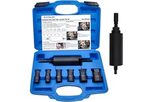 GLEXQLAO Drive Shaft Puller Extractor Tool Set Compatible with BMW Porsche Subaru VW E32 X5, 7PCS CV Axle Shaft Pulley Puller