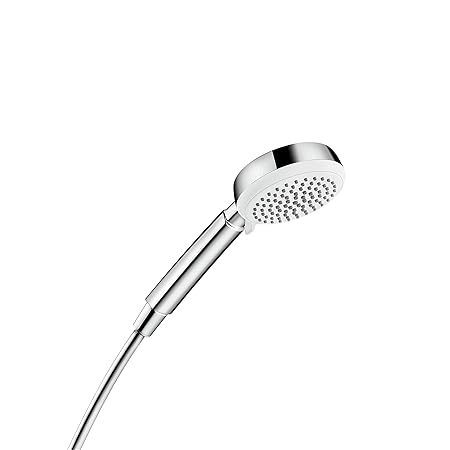 hansgrohe Crometta 100 Handbrause, 4 Strahlarten, weiß/chrom