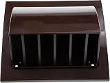 Repa Market 4 Inch Exhaust Vent with Rain Cover Backdraft Damper Brown ABS view 8