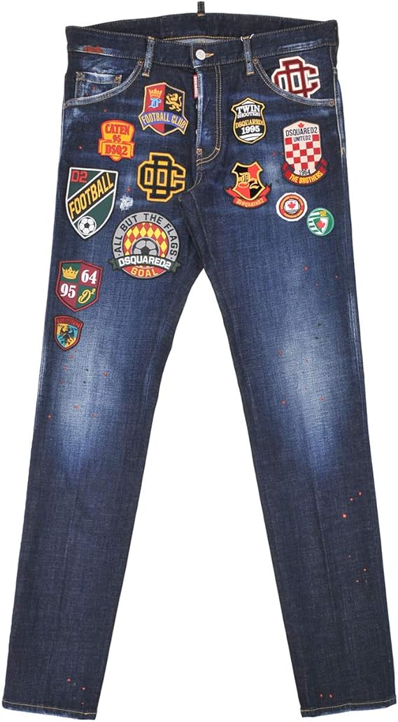 Amazon ディースクエアード Dsquared2 ウォッシュデニム メンズ デニムパンツ ウォッシュブルー Cool Guy Jean 正規取扱店 ジーンズ 通販