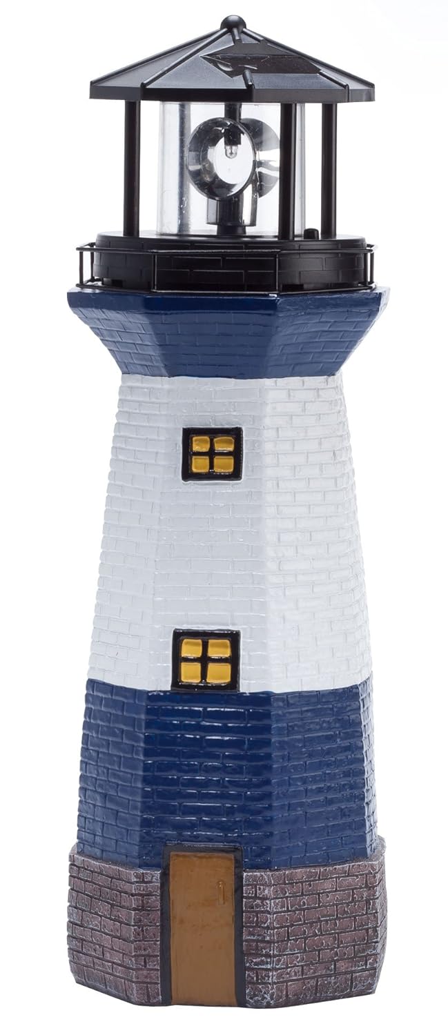 domi patio furniture on Solar Lighthouse By Maple Lane Creationstm Garden Sculptures Statues Kolenik Outdoor Statues