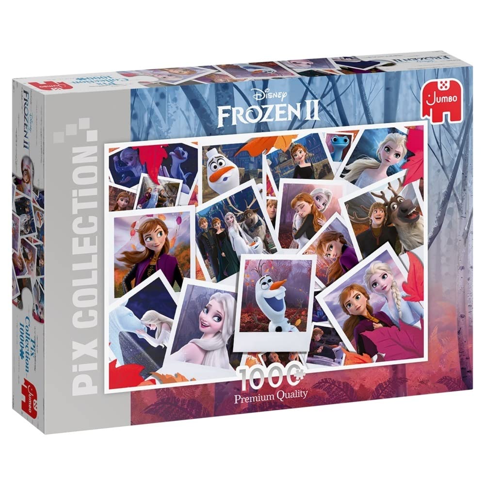 Jumbo, Disney Pix Collection - Frozen 2, Disney Jigsaw Puzzles for Adults, 1,000 piece