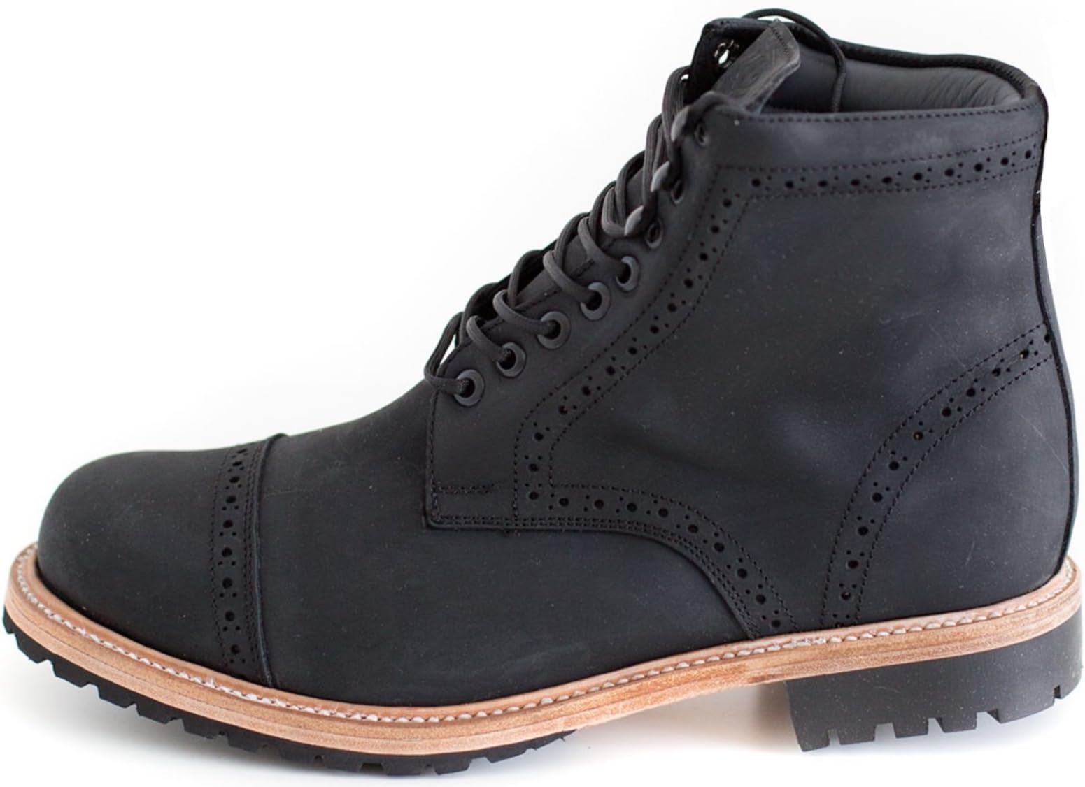Wilcox Mens Boots Fairfax - Handmade Leather Boot for Men with Premium Comfort and Durability - Hiking Boots with Resoleable Design - Ready for Any Adventure