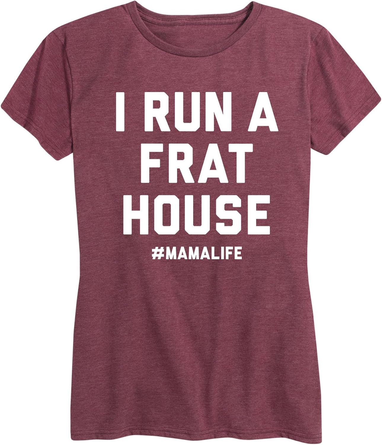 Instant Message I Run A Frat House - Women's Short Sleeve Graphic T-Shirt