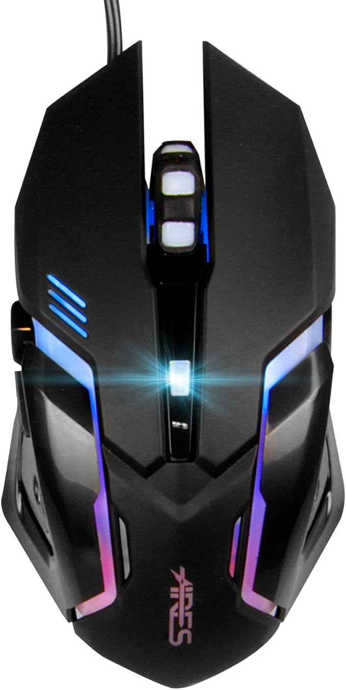ARES M1 Professional 800/1200/1600/2400 DPI Optical USB Wired Gaming