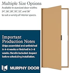 Murphy Door Interior Door with Frame – Concealed
