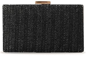 GOKTOW Straw Clutch Purse Raffia Rattan Summer Woven Beach Handbags for Women Vacation Travel 2024