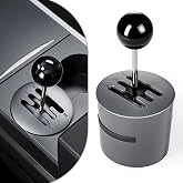 MIFMIA Cup Holder Shifter for Tesla Model 3, Model Y Accessories, Model 3 Highland, Model Y Juniper Accessories, Manual Gear Stick Control Sense, Rediscover Mechanical Feel, Black