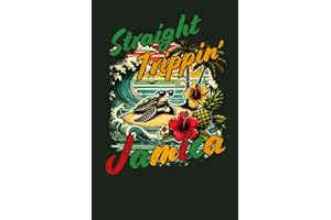 Straight Trippin’ Jamaica Notebook – Chill Island Vibes Journal with Beach Backgrounds: 150 Pages | 6x9” | Tropical Sea-Theme