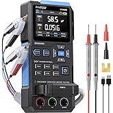 FNIRSI LC1020E 100kHz LCR Meter, 19,999 Counts Resistor Inductor Capacitor Tester, Auto Component Detect, Measures ESR/Q/D/θ/