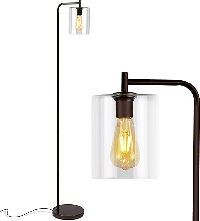 Brightech Elizabeth Edison Floor Lamp For Living Room Bedroom