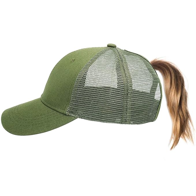 army green trucker hat