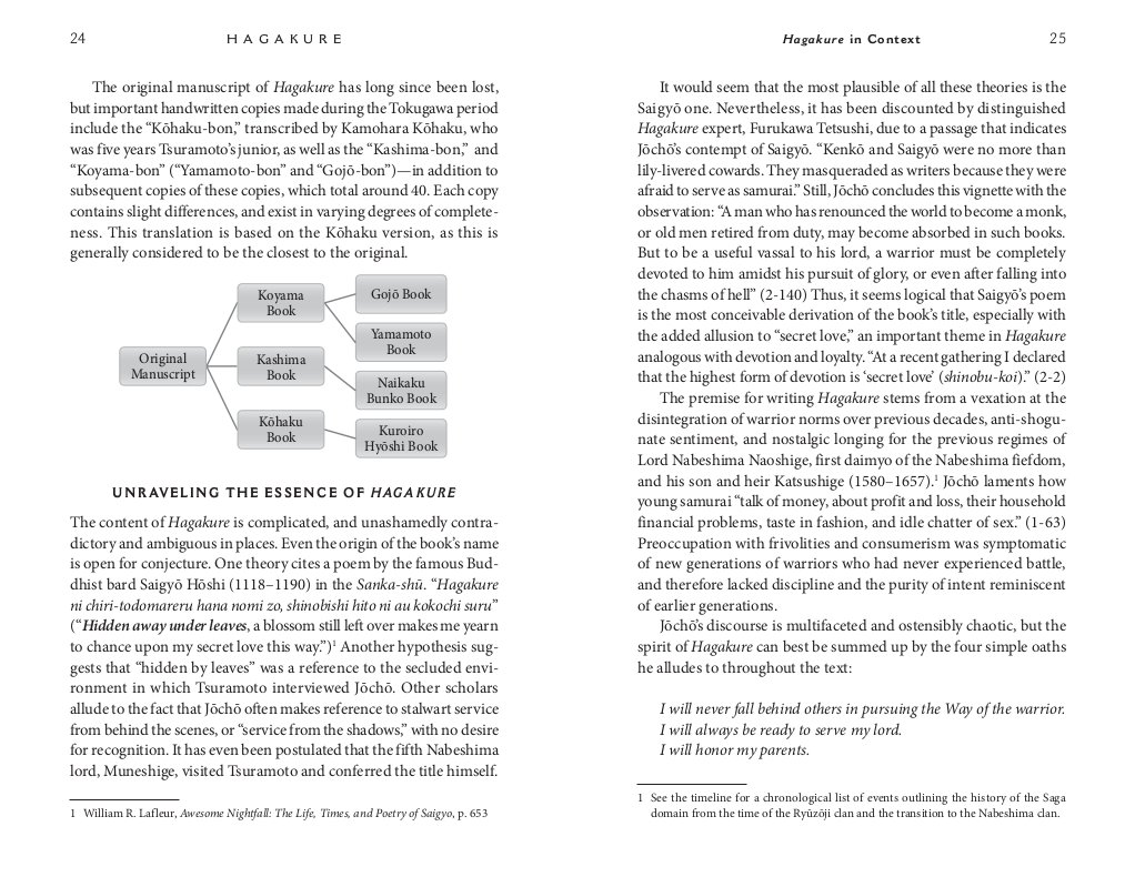 Hagakure The Secret Wisdom Of The Samurai Yamamoto - 