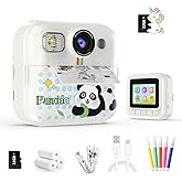 Kids Camera Instant Print,1080p Hd Video and Children Toy for Girls Boys, Instant Camera for Kids with 32gb Sd Card and Printing Paper, Gift for 3 4 5 6 7 8 9+ Years Old Girls Boys