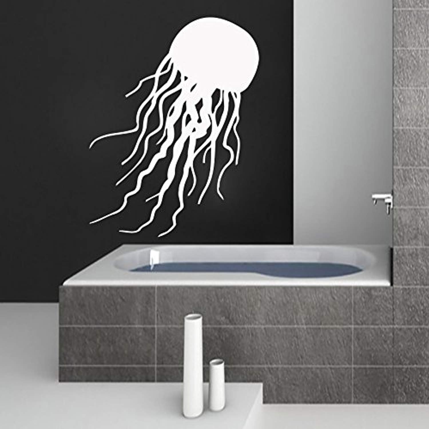 Jellyfish Decal Jellyfish Stickers Bathroom Under the Sea Vinyl Stickers Nursery Jellyfish Vinyl