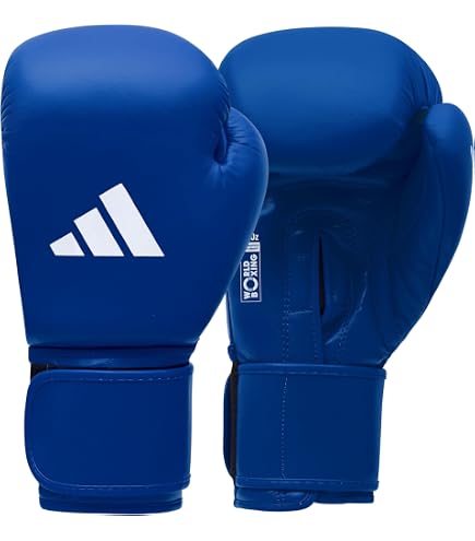 Adidas AIBA Competition Boxing Gloves - 12 oz - Red, Fight Gloves