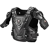 KEMIMOTO Motorcycle Chest Protector for Men Dirt Bike Protective Gear for Adult Suitable for Outdoor Powersports Motorcycle Riding