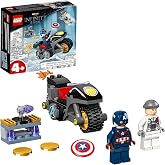 LEGO Marvel Captain America and Hydra Face-Off 76189 Collectible Building Kit; Captain America and Motorcycle Set; New 2021 (
