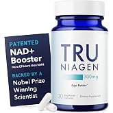 TRU NIAGEN NAD+ Supplement, Nicotinamide Riboside 300mg, 30 Daily Servings | Patented Niagen&reg; NR helps your body make NAD+ and absorbs directly into cells, unlike NMN or liposomal supplements.