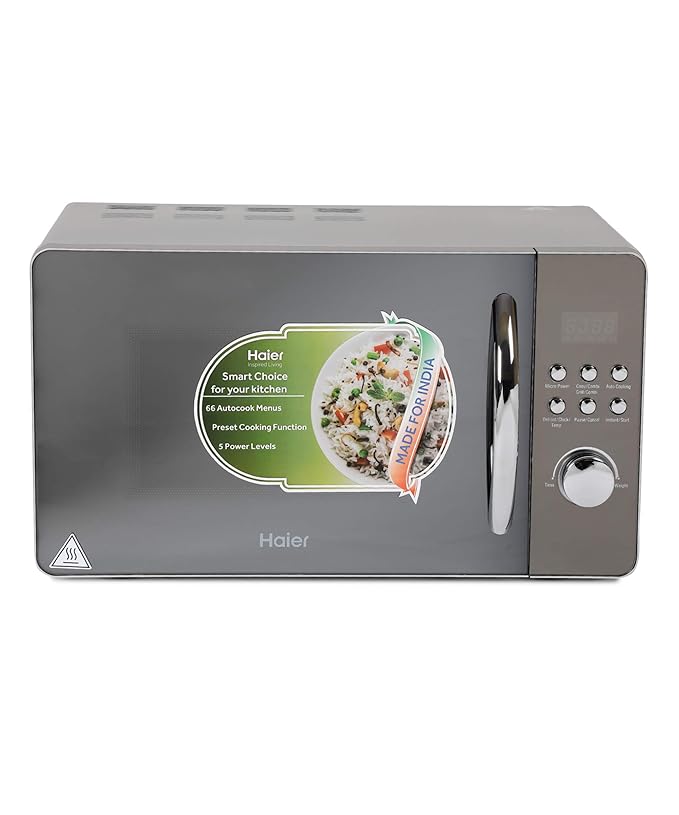 Haier 20 L Convection Microwave Oven (HIL2001CSPH, Silver) Amazon.in