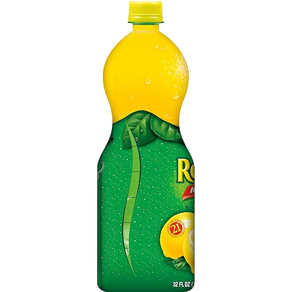 REALEMON, 100% LEMON JUICE, 32 FL OZ BOTTLE