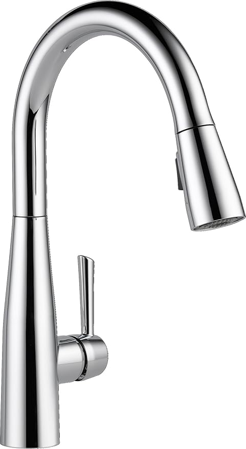 Delta Faucet Essa Single Handle Kitchen Sink Faucet With Pull Down