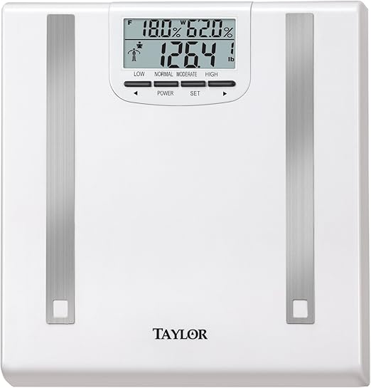 Taylor Scales 5768 350 Pound Scale with Body Fat and Body