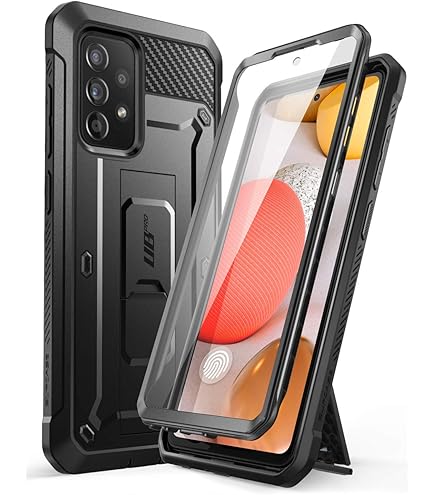 Amazon.com: Samsung Galaxy A52 S-View Wallet Cover, Black : Cell
