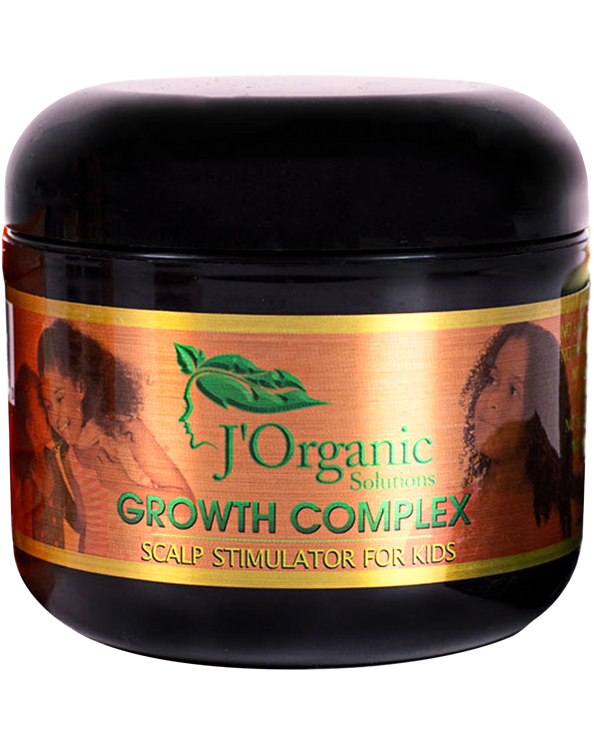J'Organic Solutions hair growth Scalp stimulator (Hair Grease for Kids) Softer, shinier, healthier hair, with Lanolin, Sweet Almond Oil, Castor Oil & More