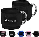 flintronic Ankle Straps for Cable Machines with Double D-Rings view 9