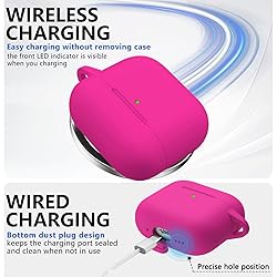 Ljusmicker for AirPods 4 Case Cover 2024 with