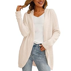 ADJHDFH Oversized Sweater Cardigan For Plus Size