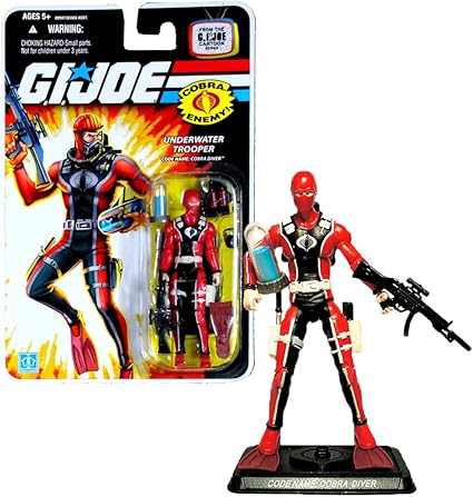 Amazon Com Hasbro Year 2008 G I Joe Comic Series 4 Inch Tall