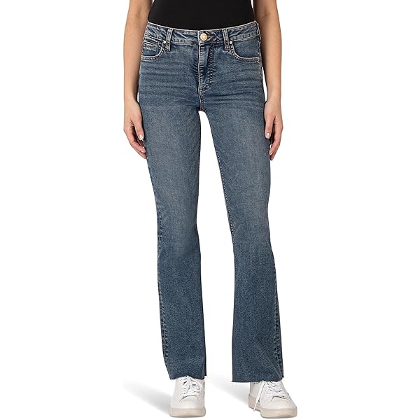 KUT from the Kloth, Womens, Charlotte High-Rise Straight Leg