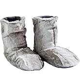 Sonoma Lavender Spa Booties, Microwavable Heated Slippers, Luxury Herbal Booties, Herbal Aromatherapy Foot Warmer