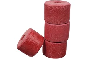 Toyvian 4pcs Foam Buoy Floats for Fishing Nets and Ropes Cylindrical 60x40x10mm Fishing Marker Buoys Anchor