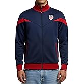 Icon Sports Officially Licensed US Soccer Federation Track Jacket - Unisex Adult