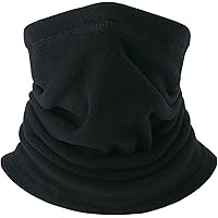 CUIMEI Fleece Neck Warmer Gaiter - Windproof Face Mask for Ski Running Cycling