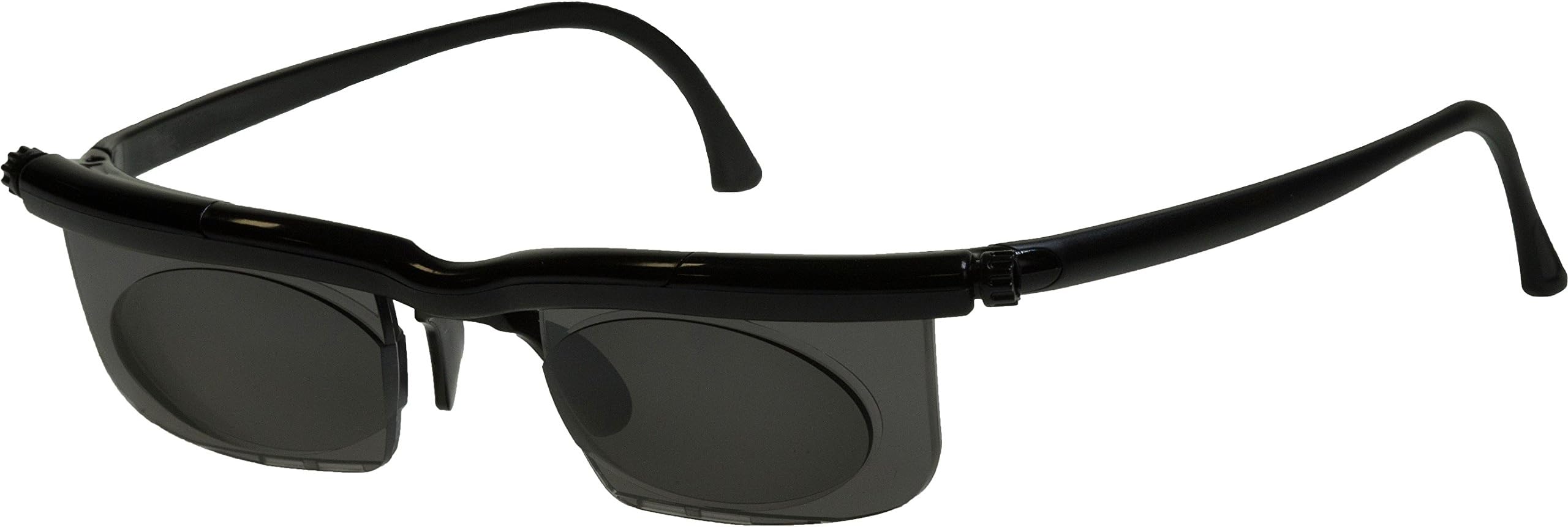 Adlens SunDialsPlus Sunglasses with Visibility for Near-Vision and Middle Vision Reading Glasses +2.75 Dioptres Black