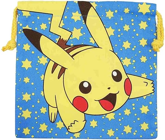 Amazon ポケモン 巾着袋 きんちゃくポーチ ピカチュウ スター ポケットモンスター バッグ 財布 おもちゃ