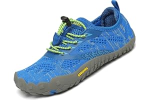 SAGUARO Kids' Barefoot Shoes Boys Girls Quick Dry Aqua Athletic Sneakers Lightweight Sport Footwear Toddler Water Shoes