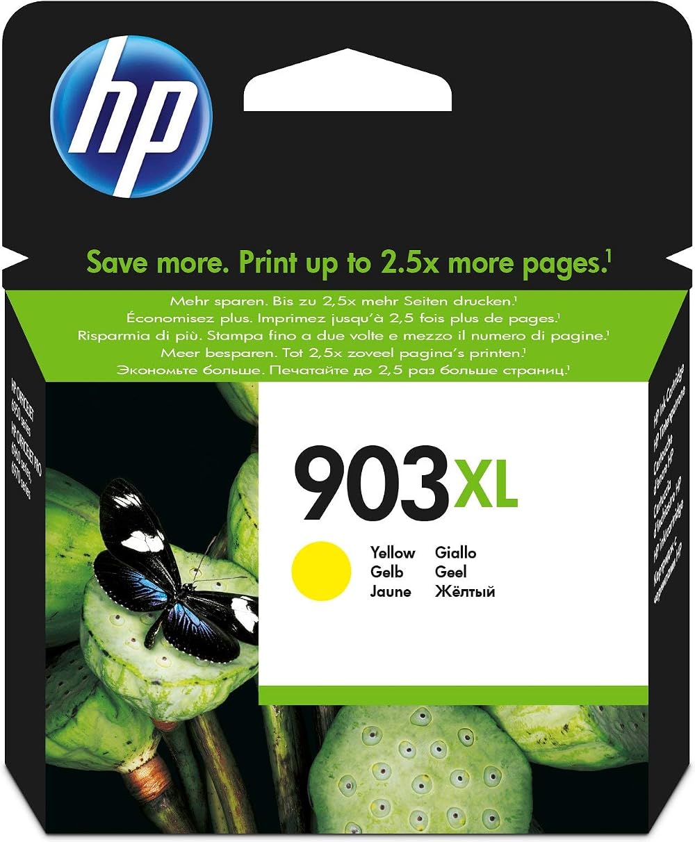 HP 903XL Yellow High Yield Ink Cartridge 750 Pages T6M11AE