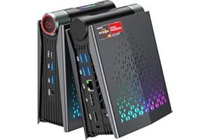 ACEMAGICIAN S3A Mini PC, Ryzen 9 6900HX, 32GB DDR5 1TB NVME SSD Small Gaming Computers,Tiny Desktop with AMD Radeon 680M, Type C|WiFi 6|BT 5.2|Dual Channel|Office|Home|Casual Games