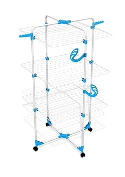 Gimi Turmwäscheständer Modular 3, light blue