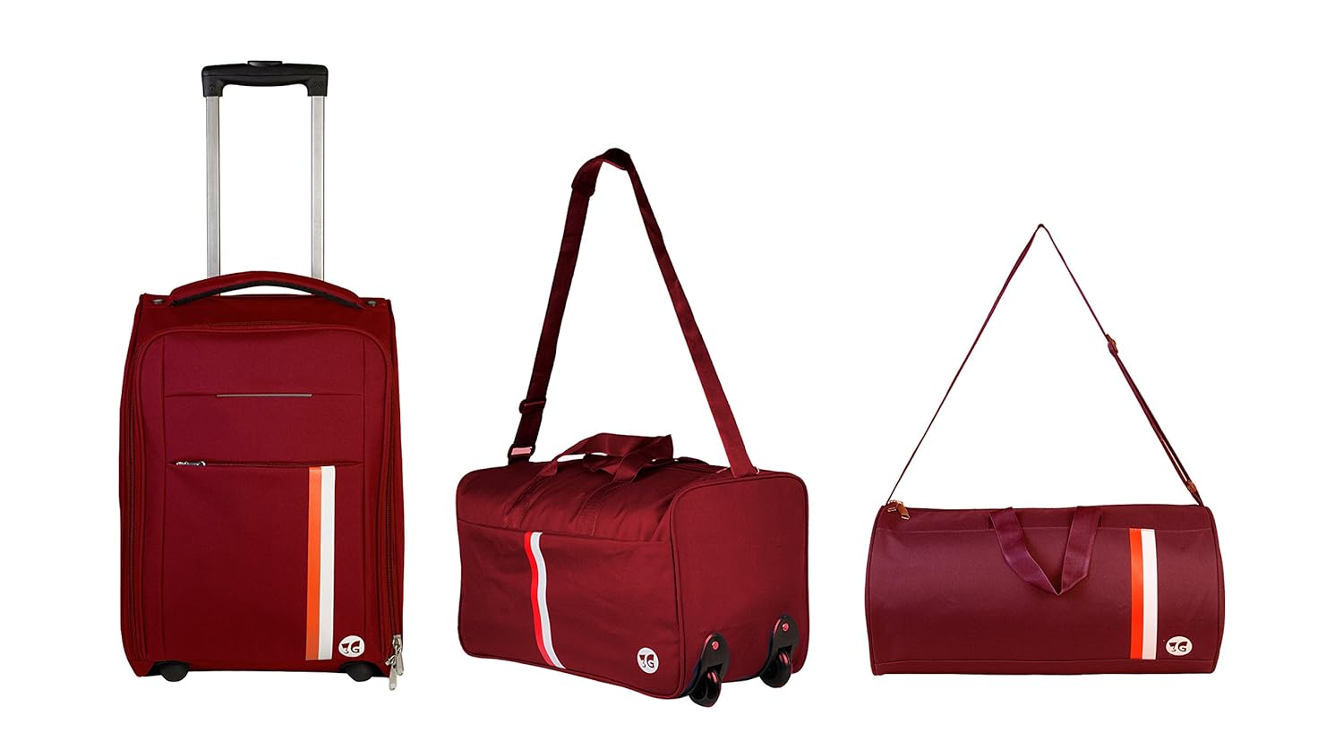 luggage trolley bags combo offers