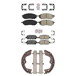 Transit Auto Front Semi-Metallic Rear Ceramic Disc