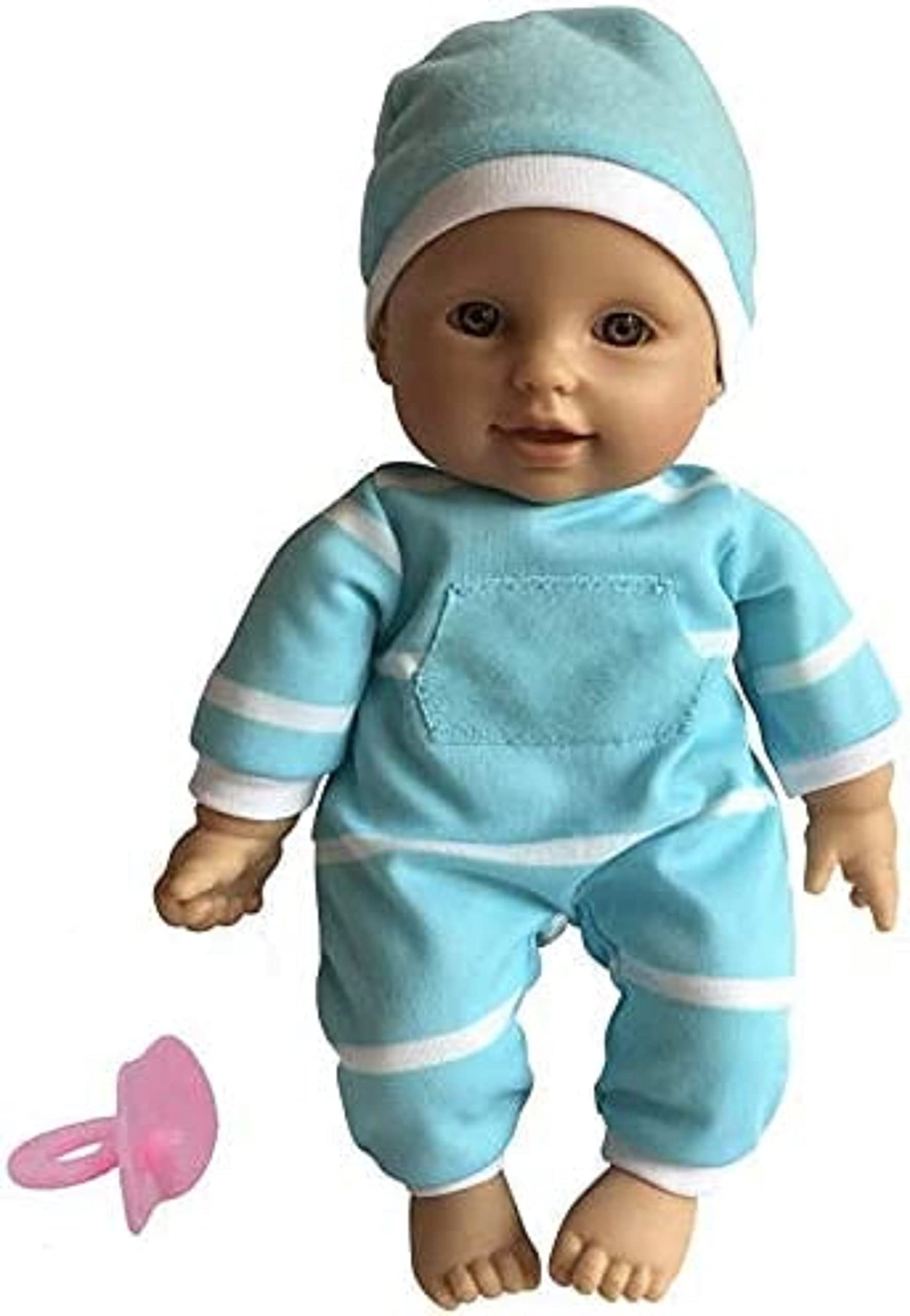 The New York Doll Collection 11 Inch/ 28cm Hispanic Soft Body Doll in Gift Box (Bonus Dummy Included) - Doll accessories Caucasian..,B122